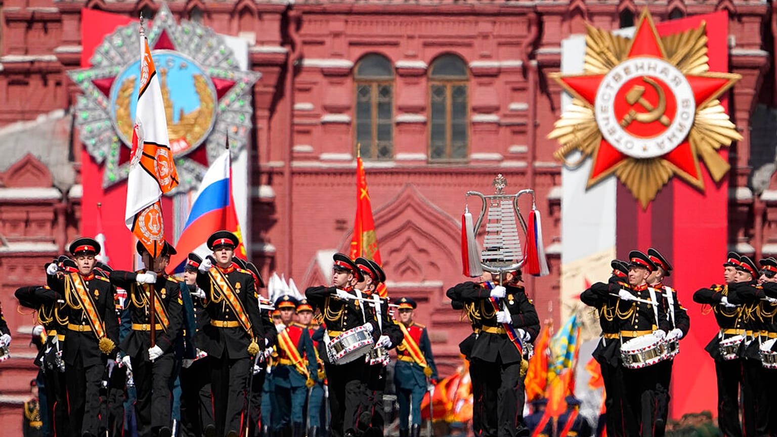 Parade zum "Victory Day" in Moskau, 9. Mai 2022