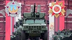 Moskova'da düzenlenen Zafer Günü Resmi Geçidi'nde Rus ordusu boy gösterdi