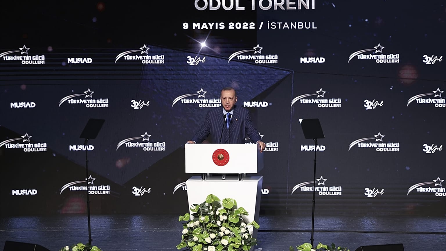 Erdoğan MÜSİAD ödüllerin töreninde konuştu