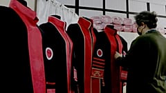 Kayseri'de cübbe dikimi atölyesi (arşiv) 