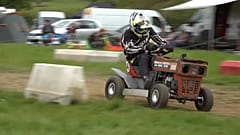 Various of racing