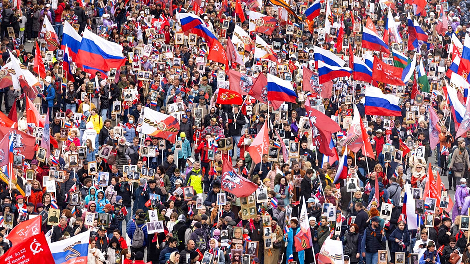 Москва, "Бессмертный полк"