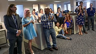 Az oknyomozó kategóriában nyertes Tampa Bay Times szerkesztősége