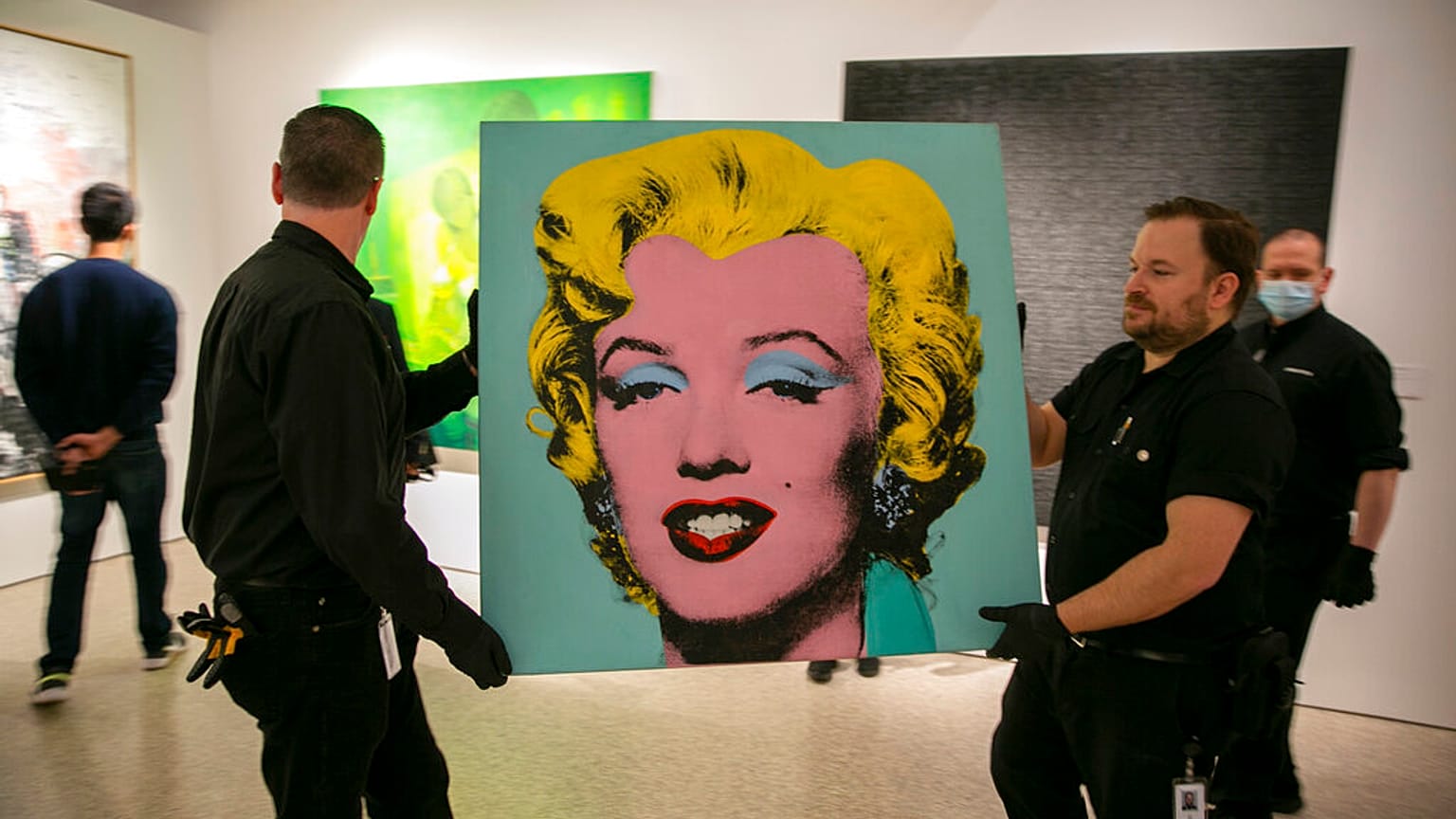 Das gute Stück von Warhol im Auktionshaus Christie`s