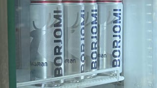 Borjomi völgyben gyártott vizek