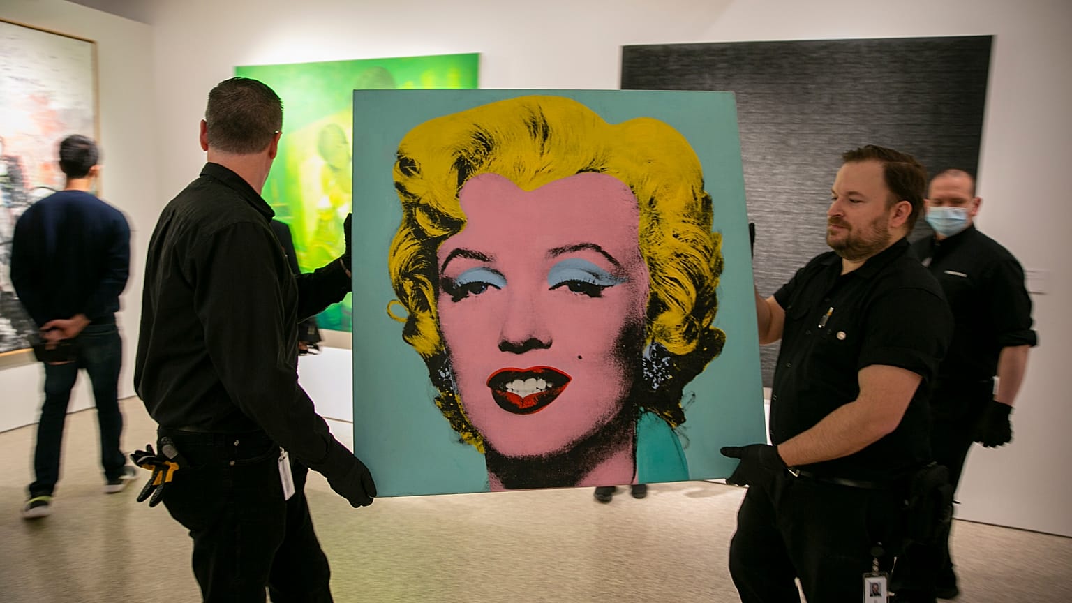 The Andy Warhol painting has become the most expensive 20th-century artwork ever to sell at auction 