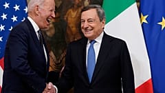 Mario Draghi e Joe Biden