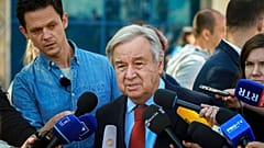 Der Generalsekretär der Vereinten Nationen, António Guterres