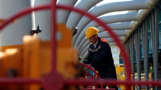 Σταθμός αποθήκευσης φυσικού αερίου έξω από το Λβιβ της Ουκρανίας