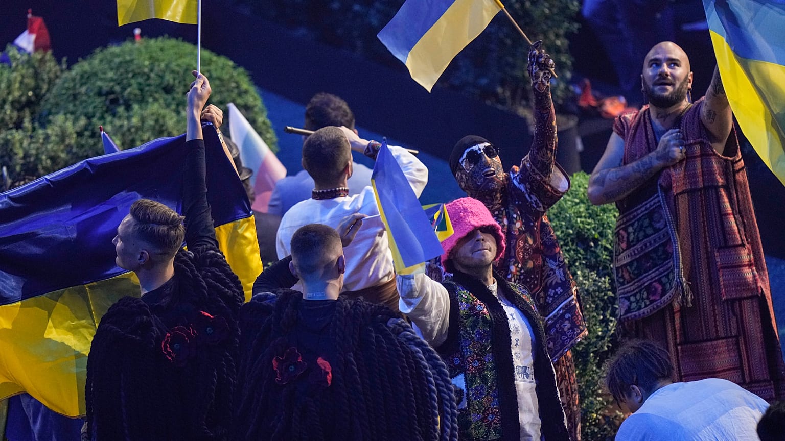 Украинская группа Kalush Orchestra вышла в финал "Евровидения"