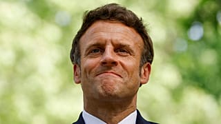 Emmanuel Macron à Paris le 10 mai 2022
