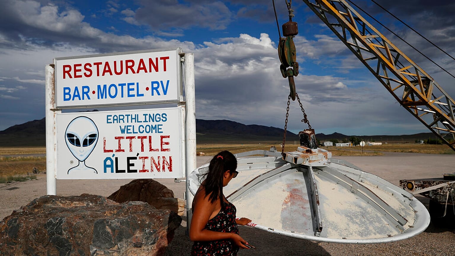 ABD'deki UFO komplo teorilerinin merkezinde Nevada eyaletinde yer alan 51.Bölge askeri hava üssü yer alıyor