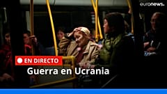 Ciudadanos ucranianos evacuados de Mariúpol