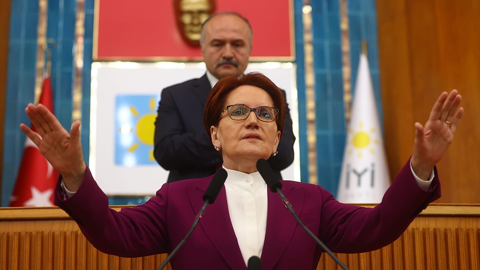 İYİ Parti Genel Başkanı Meral Akşener, partisinin TBMM Grup Toplantısı'na katılarak konuşma yaptı.