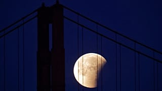 Mondfinsternis in San Francisco 2018