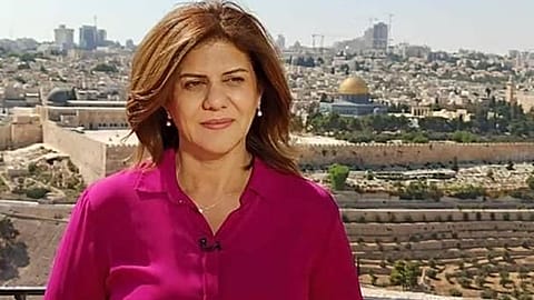شیرین ابوعاقله خبرنگار شبکه الجزیره در کرانه باختری