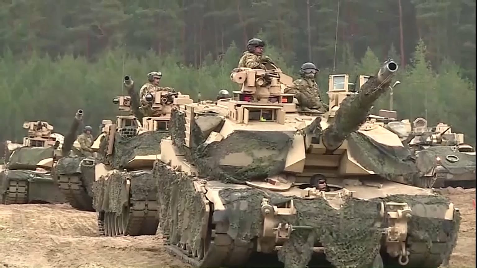 Учения в Польше