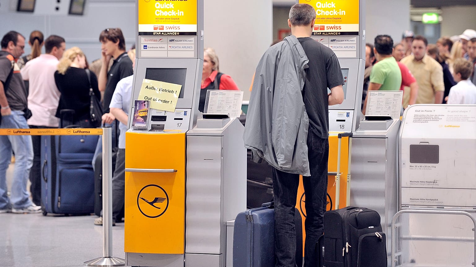 Lufthansa yolcuları