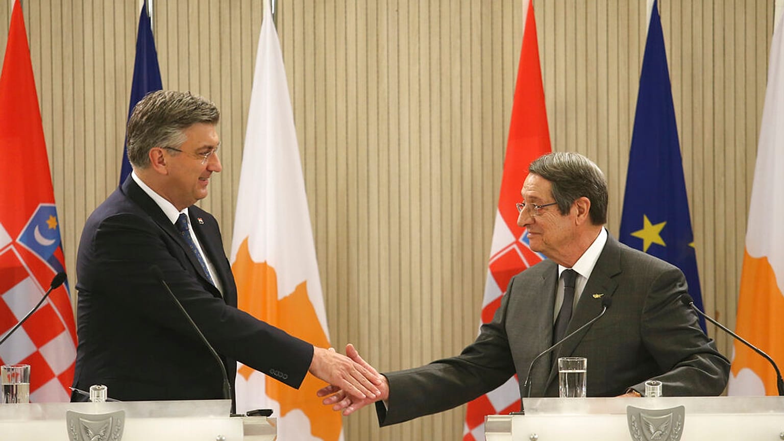Nikos Anastasiades, Andrej Plenkovic
