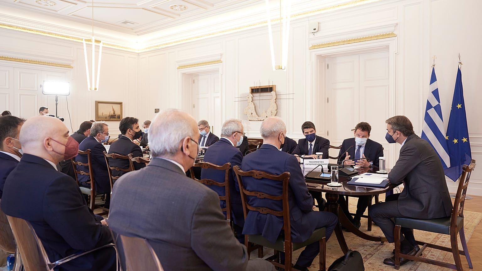 Κυριάκος Μητσοτάκης, MEDEF