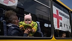 Эвакуация под Лиманом, Донецкая область