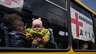 Эвакуация под Лиманом, Донецкая область