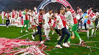Beginn der Meisterfeier in der Johan-Cruyff-Arena in Amsterdam