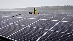 Anlage zur Gewinnung von Sonnenenergie zwecks Stromerzeugung, Beispielbild