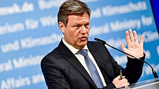 Robert Habeck, deutscher Minister für Wirtschaft und Klimaschutz