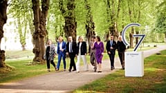 G7-Treffen in  in Weißenhäuser Strand an der Ostsee