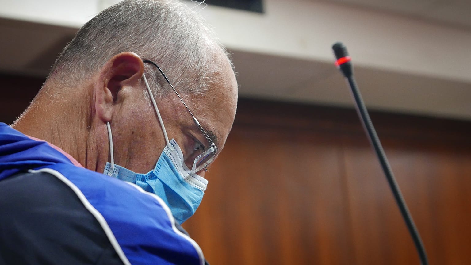 Ex-banqueiro João Rendeiro no Tribunal de Verutam, África do Sul