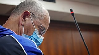 Ex-banqueiro João Rendeiro no Tribunal de Verutam, África do Sul