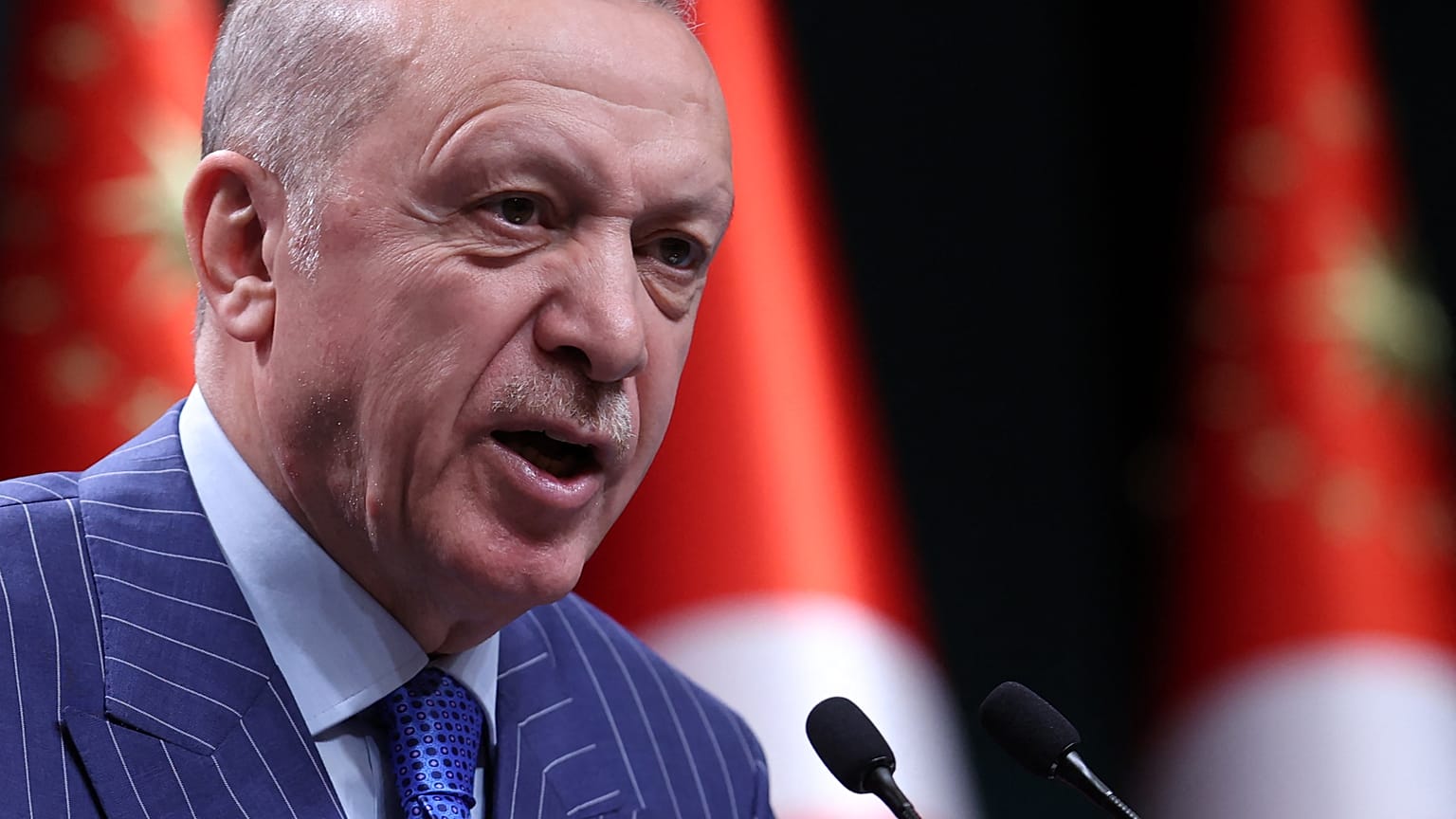 الرئيس التركي رجب طيب أردوغان. 