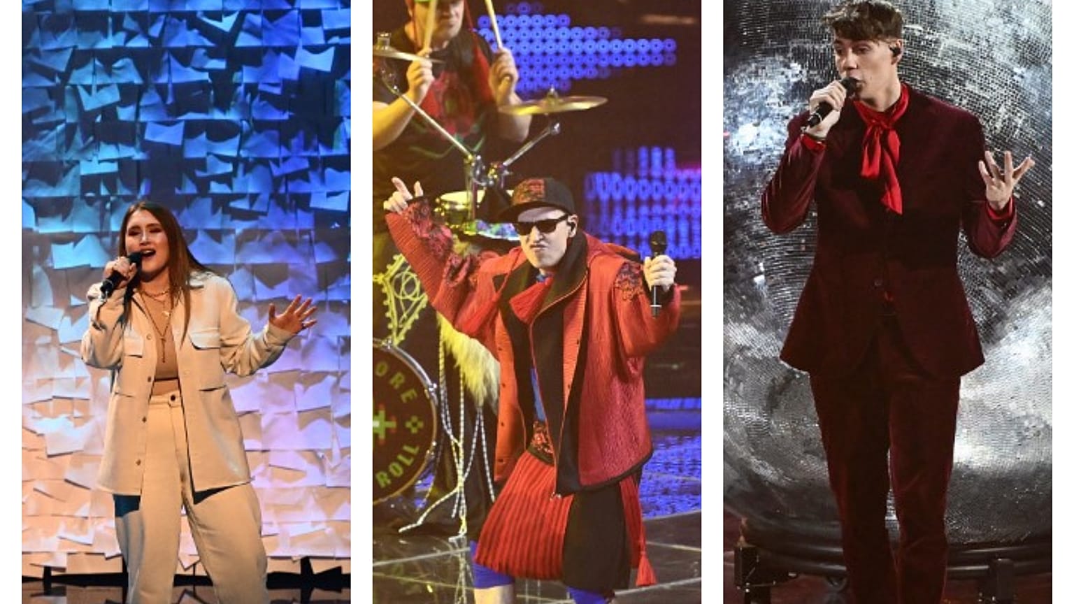 La cantante armena Rosa Linn, la band moldava Zdob și Zdub and Advahov Brothers e quella slovena LPS all'Eurovision Song Contest
