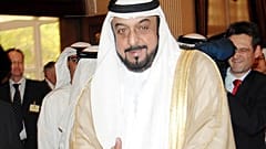 FILE: Sheikh Khalifa bin Zayed in Abu Dhabi in 2007