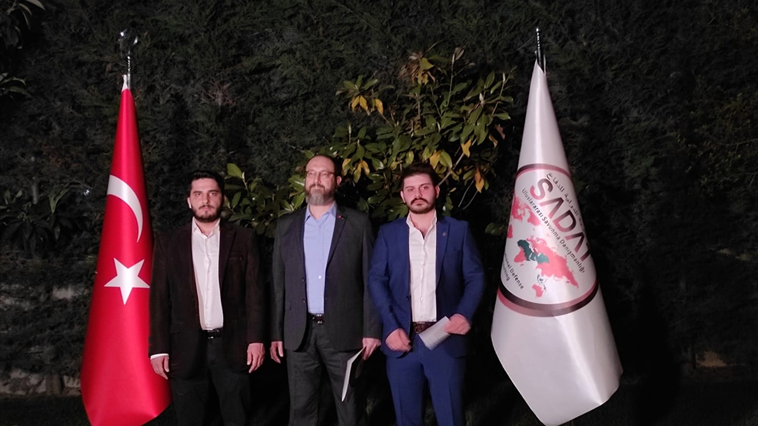 SADAT) Yönetim Kurulu Başkanı Melih Tanrıverdi (ordata) iddialara yanıt verdi