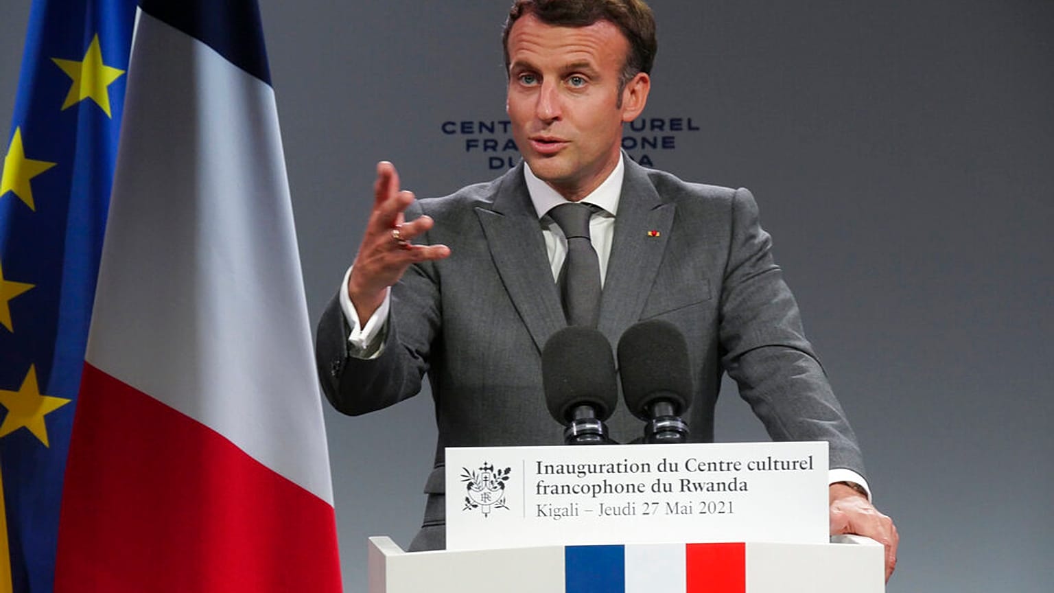  Fransa Cumhurbaşkanı Emmanuel Macron