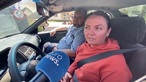It took some people days to refill their car with petrol in Odesa. 