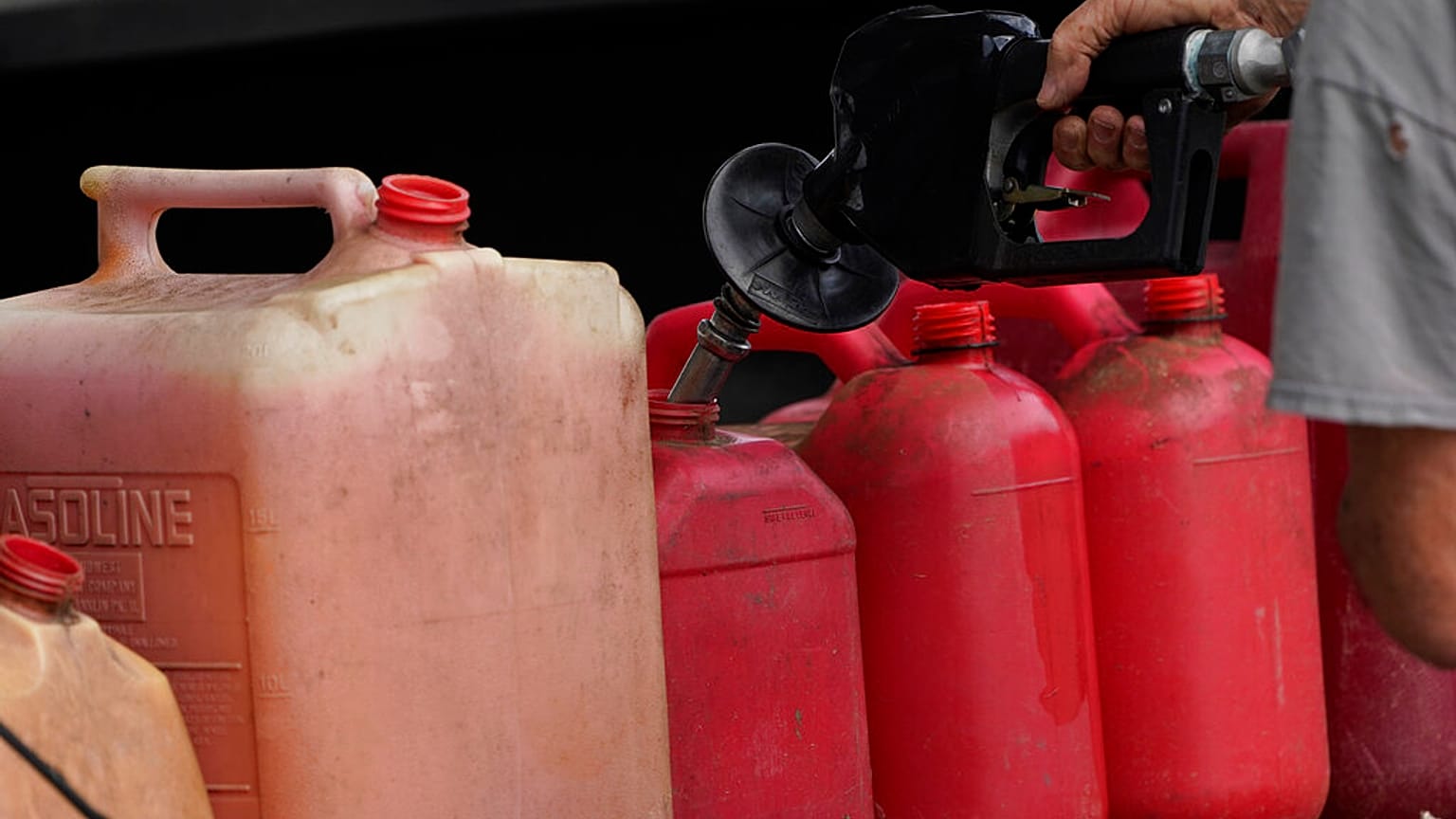 Bidones de gasolina