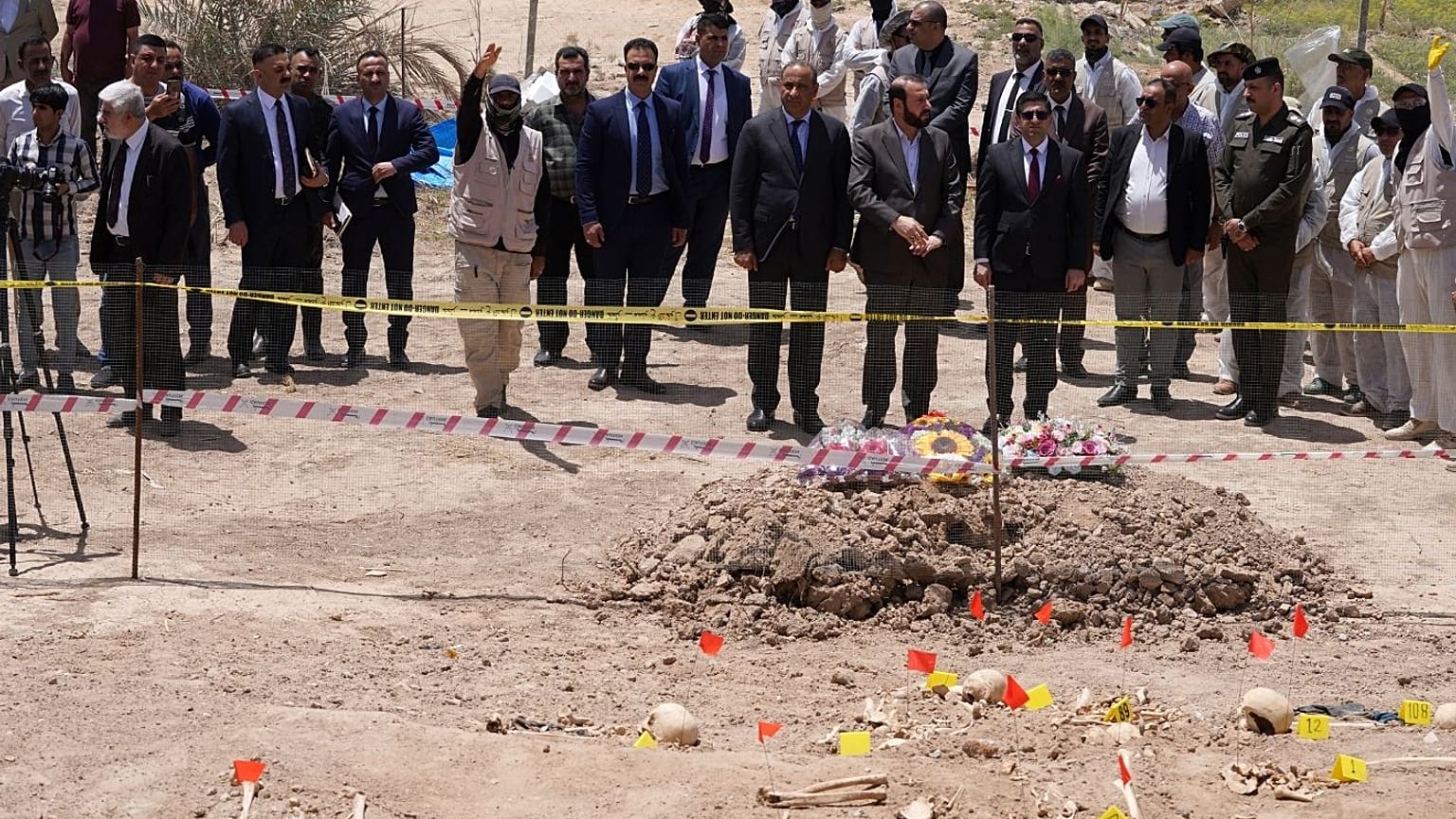 کشف گور دسته جمعی متعلق به دوران صدام در عراق