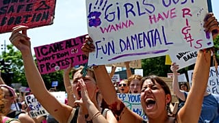 Manifestanción en defensa del derecho al aborto en St.Louis, Estados Unidos
