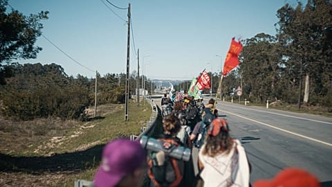Hundreds of students marched 400 km for climate justice in Portugal