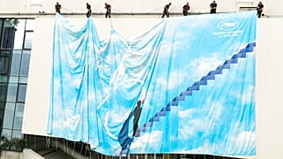 Montagem do Cartaz da 75ª edição do Festival de Cinema de Cannes