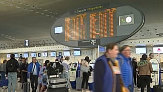 L'aéroport Paris-Charle de Gaulle (capture d'écran AFP Vidéo)