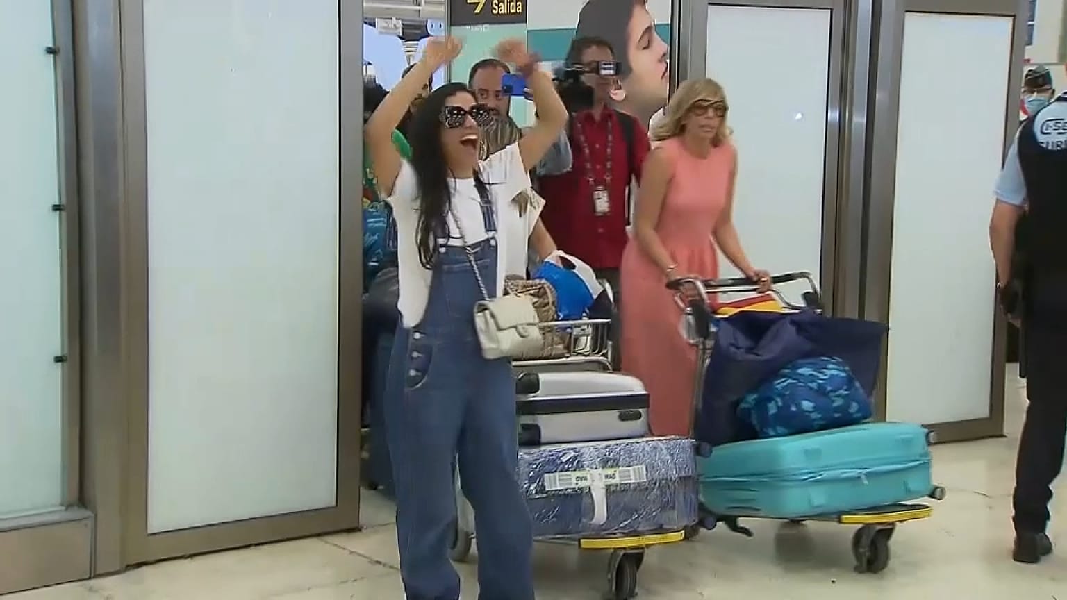 La cantante Chanel regresa a España tras su participación en el festival de Eurovisión