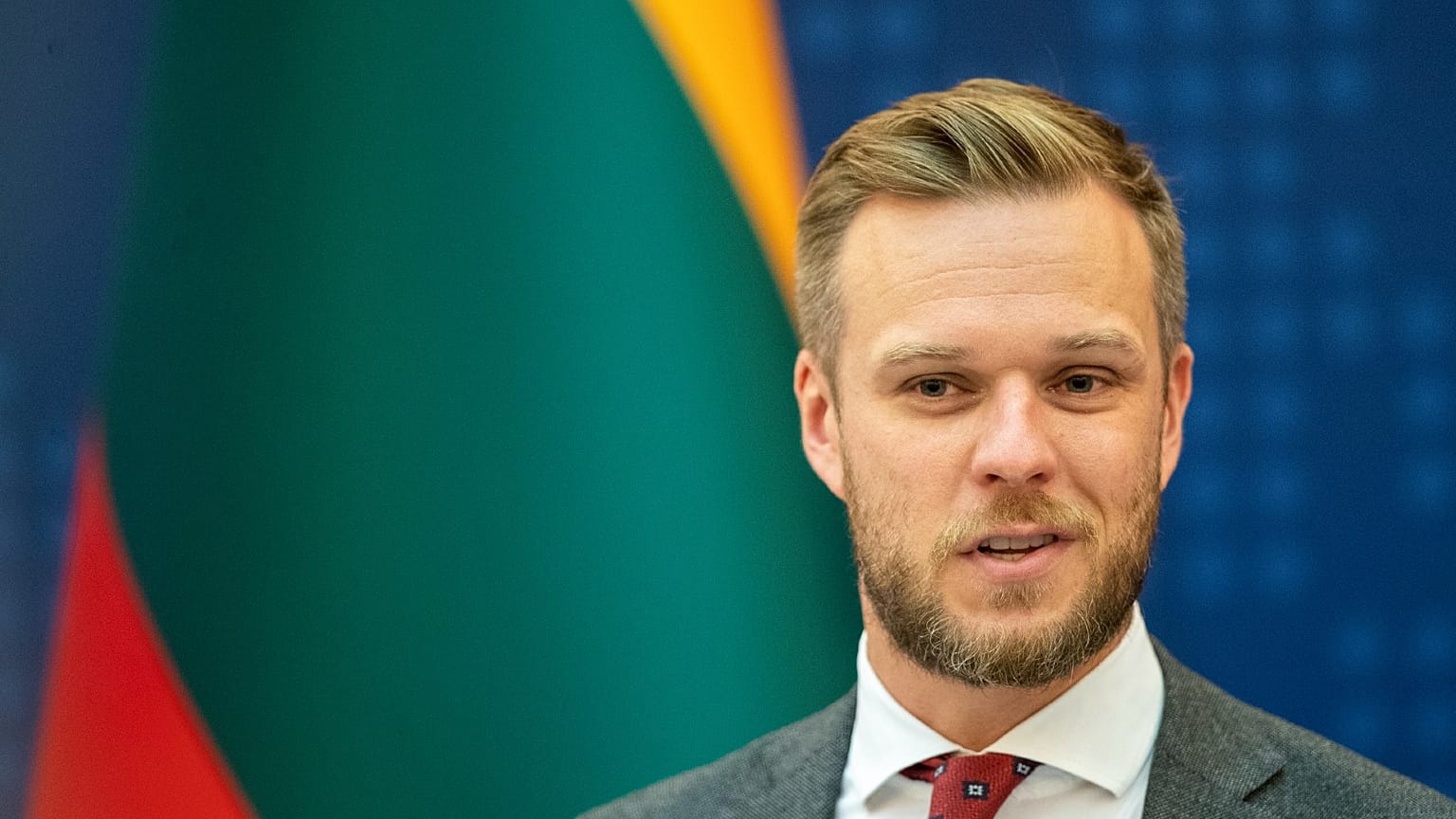  Gabrielius Landsbergis, ministro de Exteriores de Lituania