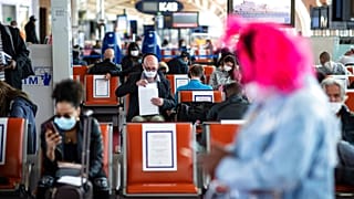 Aeropuerto de París (Francia).