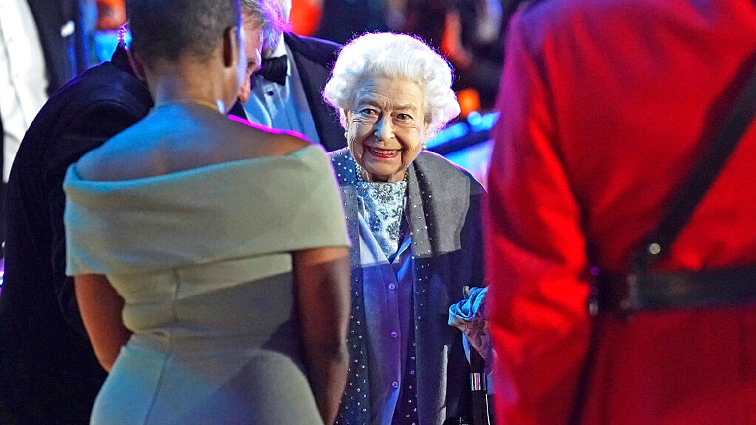 Die Queen am Sonntag bei der Royal Horse Windsor Show