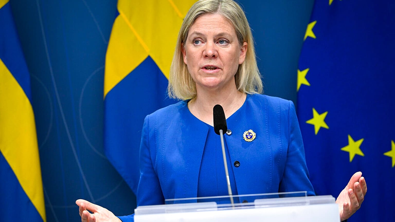 İsveç Başbakanı Magdalena Andersson 