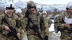 American NATO paratroopers